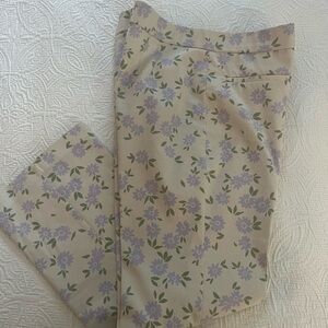 Floral Print Pants